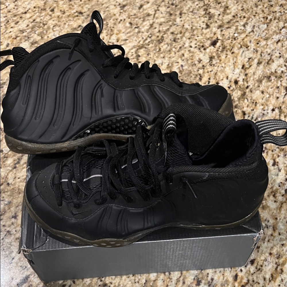 Nike Black Foamposite Sneakers - Picture 4 of 4